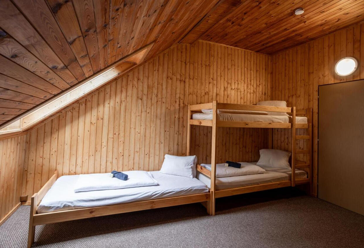 Sociálky na pokojích - Chata AKUM